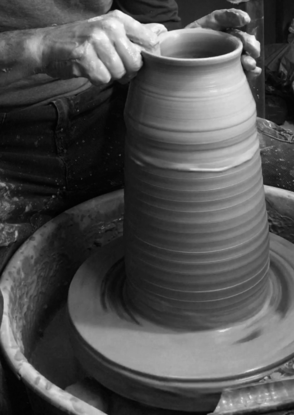 Workshop de olaria no espaço23 na Nazaré